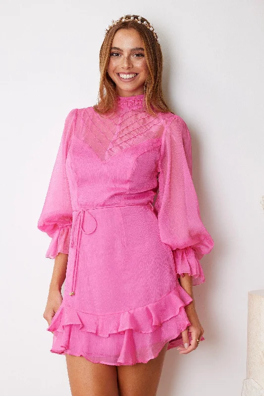 Gretelle Dress - Pink