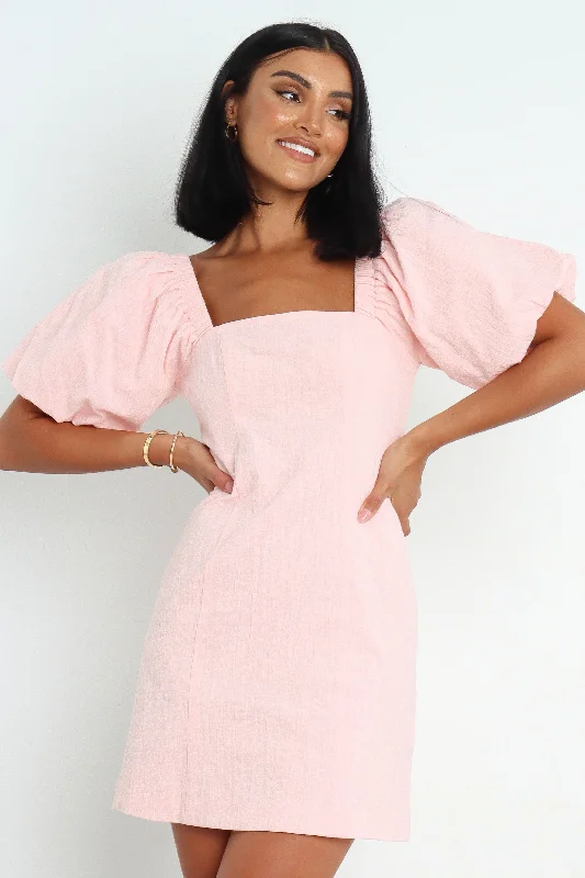 Tuscany Dress - Baby Pink